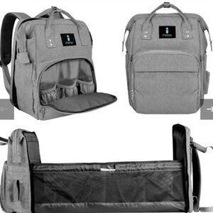 ITACIA baby backpack diaper bag with changing station